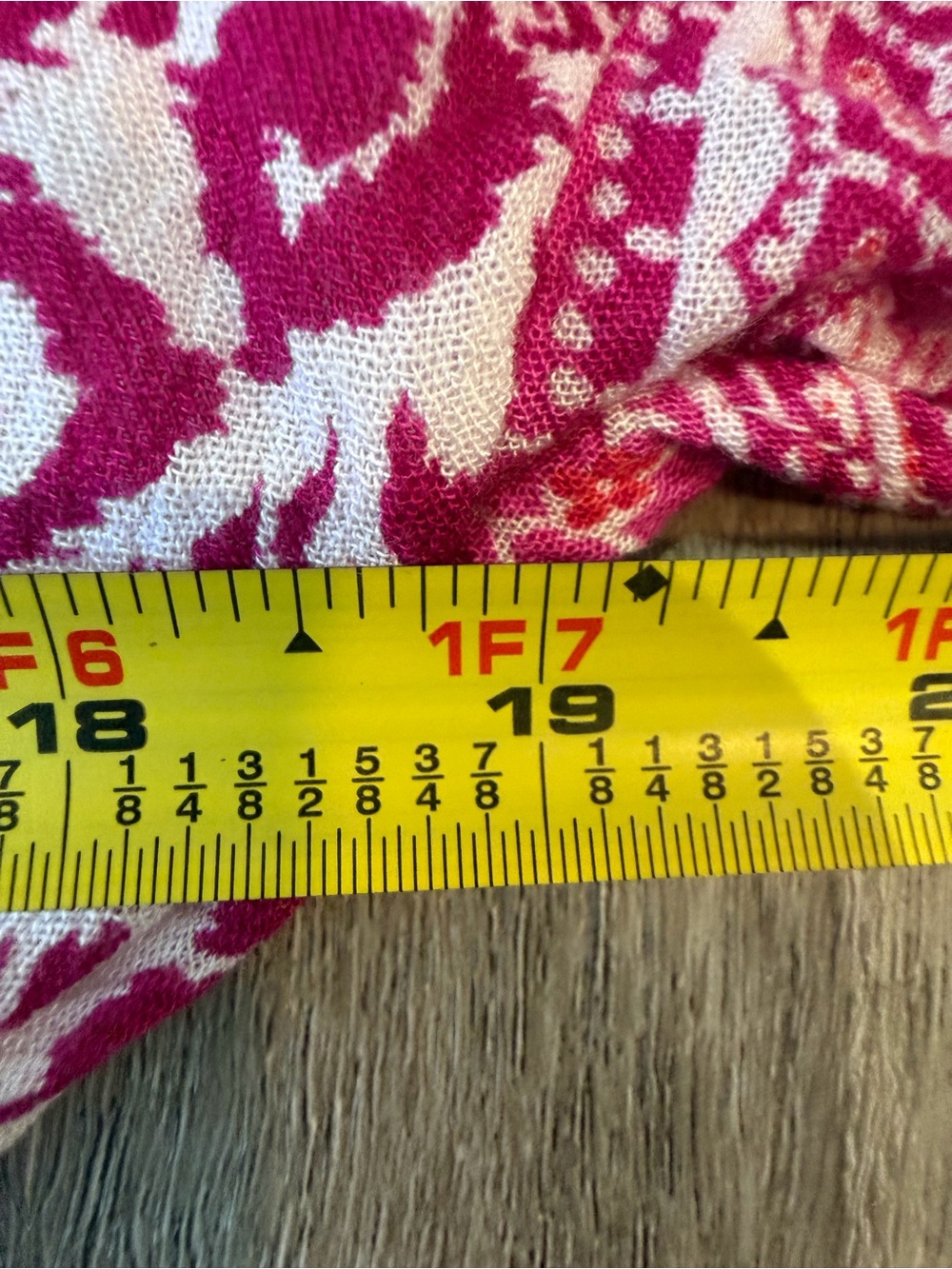 J. Gee- Pink Floral Patterned Bohemian V-Neck Smocked Waist Midi Dress (SP) - Picture 8 of 10